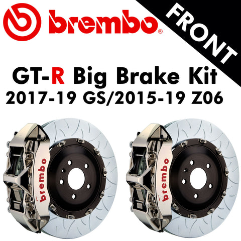 2017-19 Corvette GS/2015-19 Z06 Brembo GT-R Front Big Brake Kit (Drop ships in approx. 3-4 weeks)