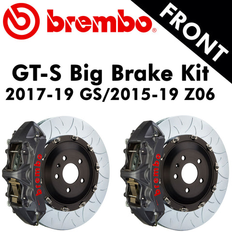 2017-19 Corvette GS/2015-19 Z06 Brembo GT-S Front Big Brake Kit (Drop ships in approx. 3-4 weeks)