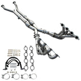 2001-03 C5 Corvette American Racing Full Length Headers w/Severe Duty Cats, Tuning Required (2 Sizes)