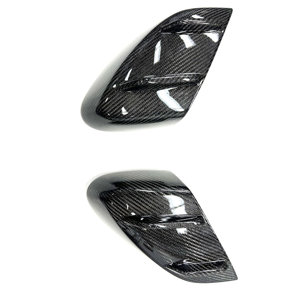 2020-24 Corvette C8 Concept8 Carbon Fiber Mirror Caps (In