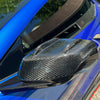 2020-23 Corvette C8 Concept8 Carbon Fiber Mirror Caps