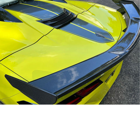 2020-23 Corvette C8 Concept8 Carbon Fiber Rear Wing