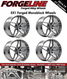 2014-19 Corvette Forgeline EX1 1-Piece Forged Monoblock Wheels - Nowicki Autosport