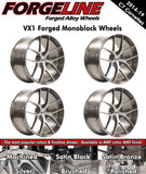 2014-19 Corvette Forgeline VX1 1-Piece Forged Monoblock Wheels - Nowicki Autosport