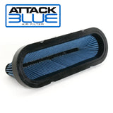 2009-2013 Corvette ZR1 LS9 Attack Blue Performance Air Filter w/GM Brace - Nowicki Autosport