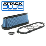 Late-2012-2013 Corvette LS3/LS7 Attack Blue Performance Air Filter w/GM Brace - Nowicki Autosport