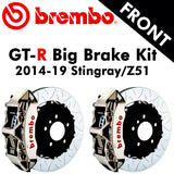2014-19 Corvette Stingray/Z51 Brembo GT-R Front Big Brake Kit - Nowicki Autosport