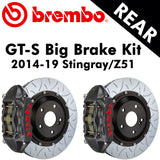 2014-19 Corvette Stingray/Z51 Brembo GT-S Rear Big Brake Kit - Nowicki Autosport