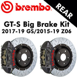 2017-19 Corvette GS/2015-19 Z06 Brembo GT-S Rear Big Brake Kit - Nowicki Autosport