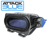 2014-19 Corvette Attack Blue Dry Nanofiber Performance Air Filter - Nowicki Autosport