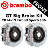 2014-19 Corvette Grand Sport/Z06 Brembo GT Front Big Brake Kit (4 Colors) - Nowicki Autosport