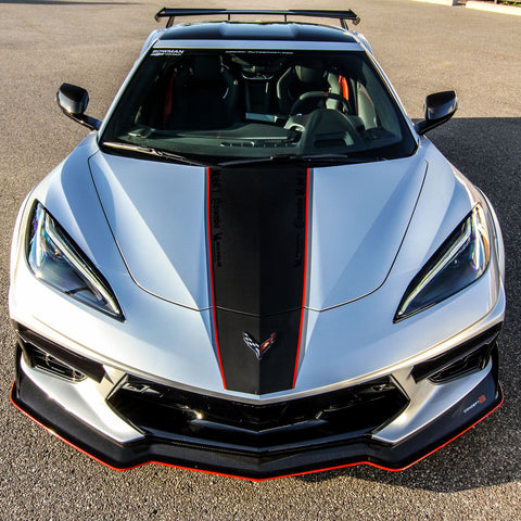 2020-22 Corvette Concept8 Carbon Fiber Front Splitter