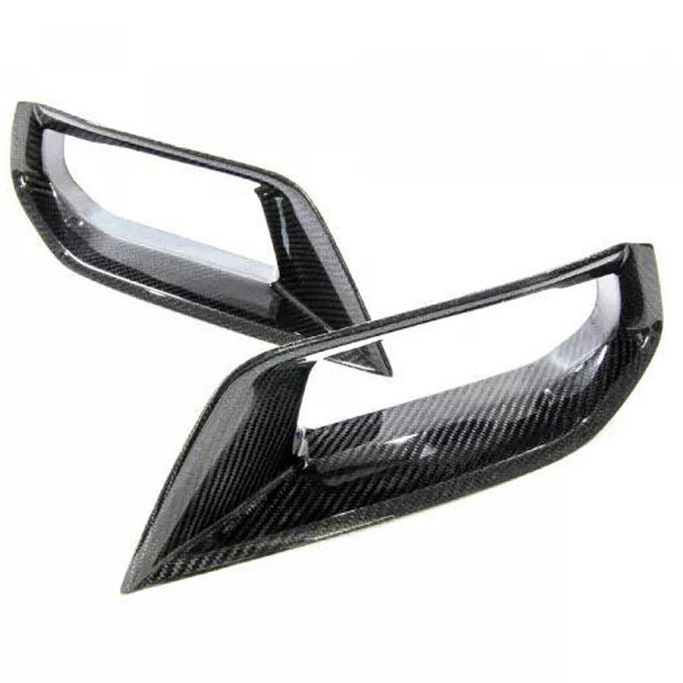 2015-19 Corvette Z06 ConceptZ Carbon Fiber Front Brake Duct