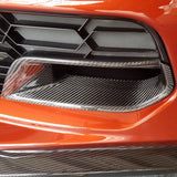 2015-19 Corvette Z06 ConceptZ Carbon Fiber Front Brake Duct Inserts (2 Variations) - Nowicki Autosport