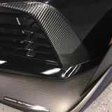 2019 Corvette ZR1 ConceptZR Carbon Fiber Front Fascia Inserts (2 Variations) - Nowicki Autosport