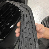 2019 Corvette ZR1 ConceptZR Carbon Fiber Front Fascia Inserts (2 Variations) - Nowicki Autosport