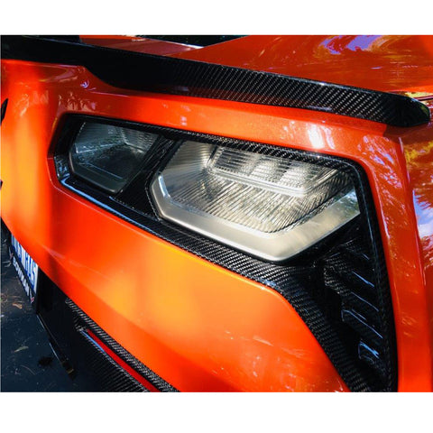 2019 Corvette ZR1 ConceptZR Carbon Fiber Lower Rear Spoiler (2 Variations)