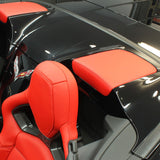 2014-19 Corvette Concept7 Convertible Leather Tonneau Cover Inserts (8 Colors) - Nowicki Autosport